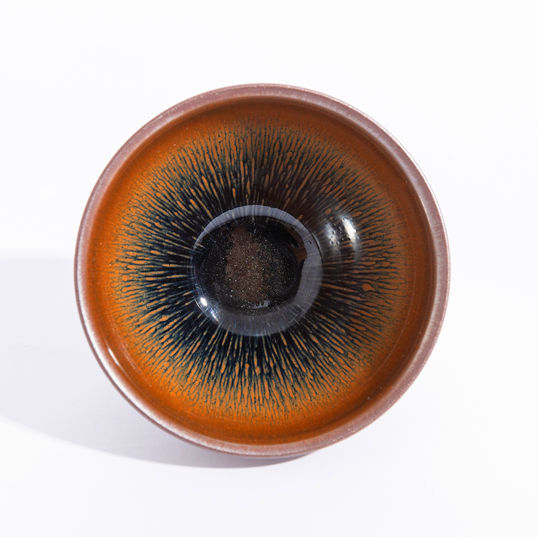 束口金兔毫建盏