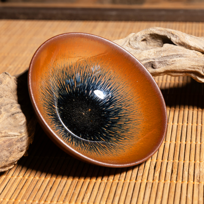 平口金兔毫建盏