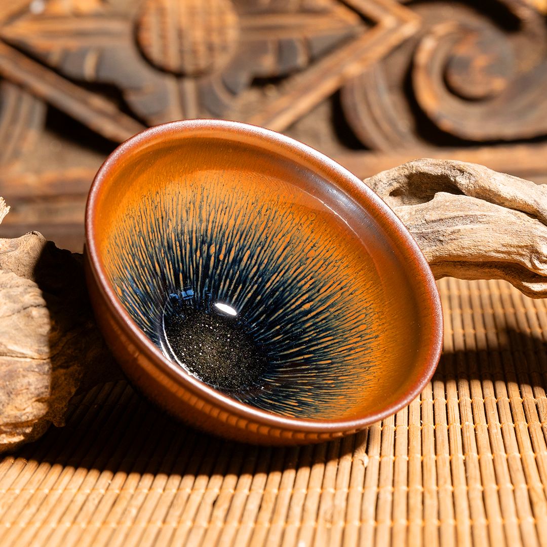 束口金兔毫建盏