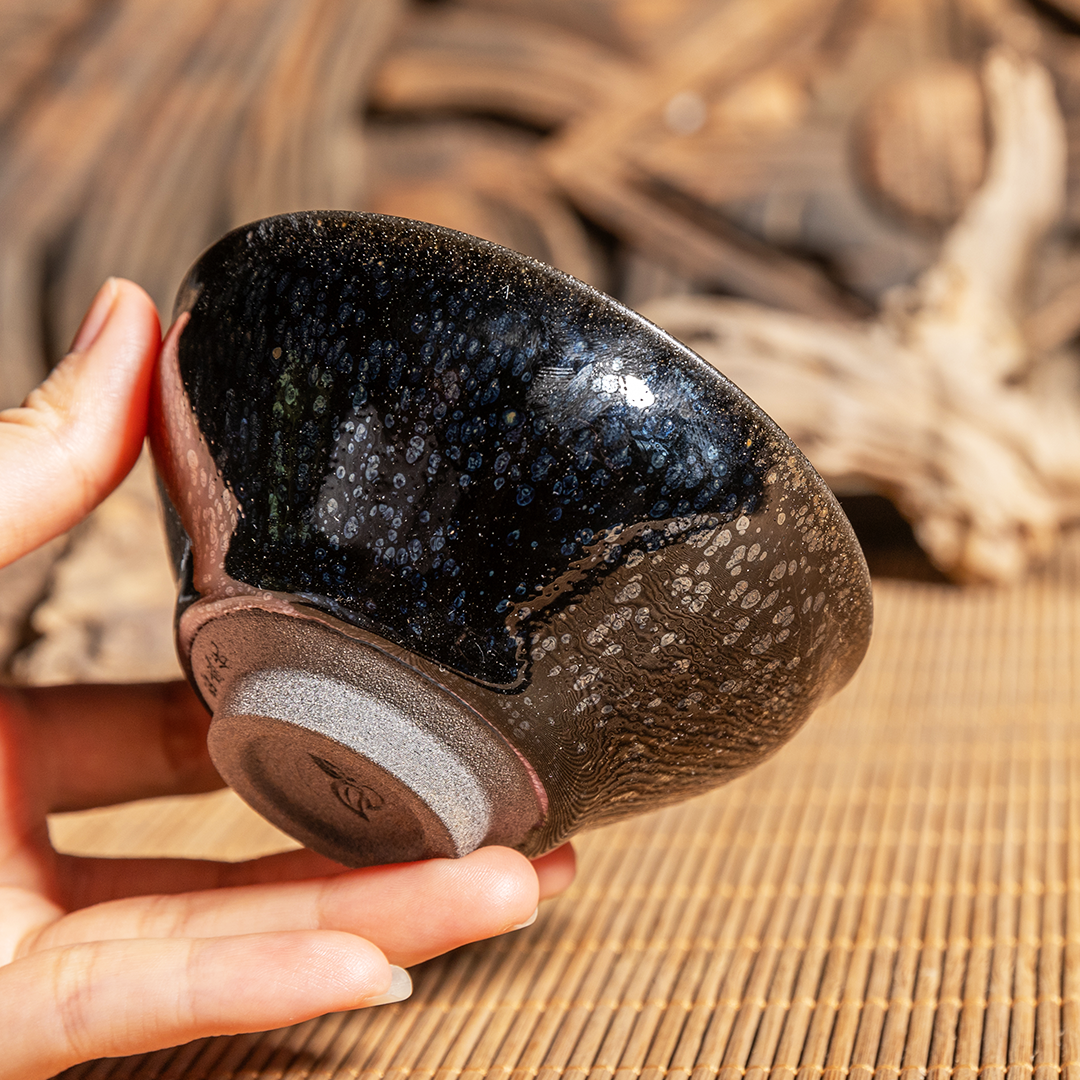 束口仿宋油滴建盏