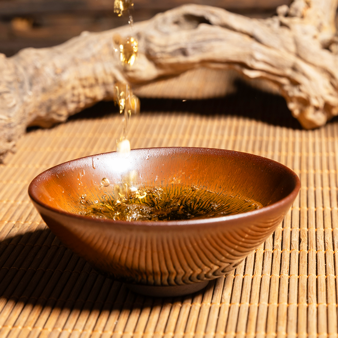 平口金兔毫建盏