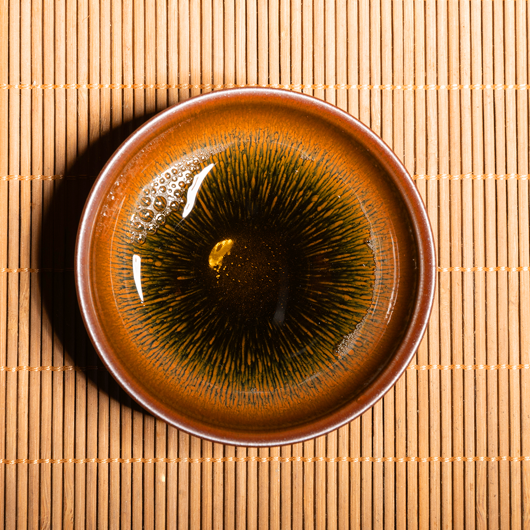 束口金兔毫建盏