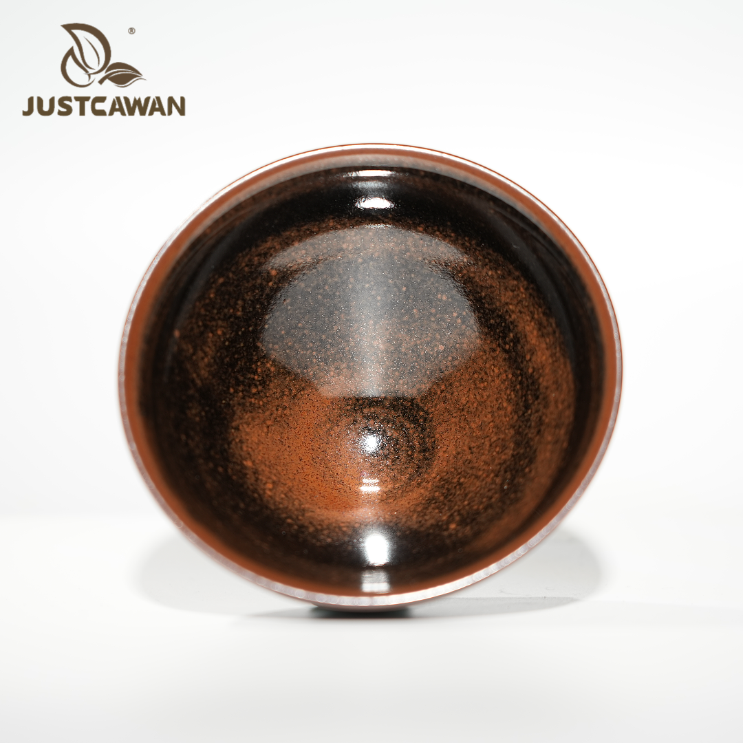 束口酱色釉建盏