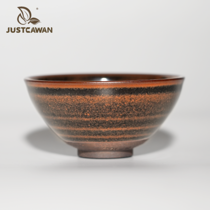 束口酱色釉建盏