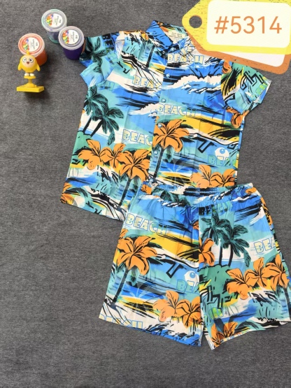 Casual Beach Matching Set