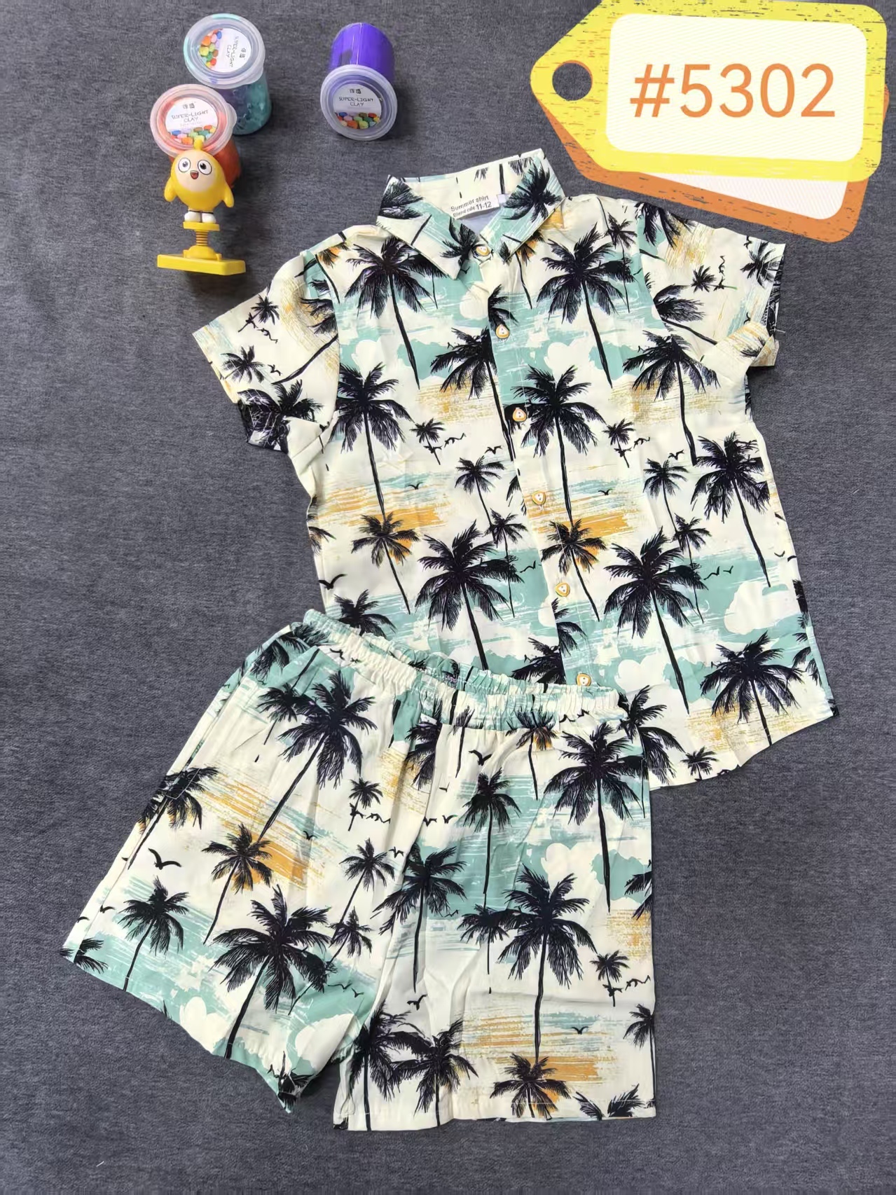 Casual Beach Matching Set