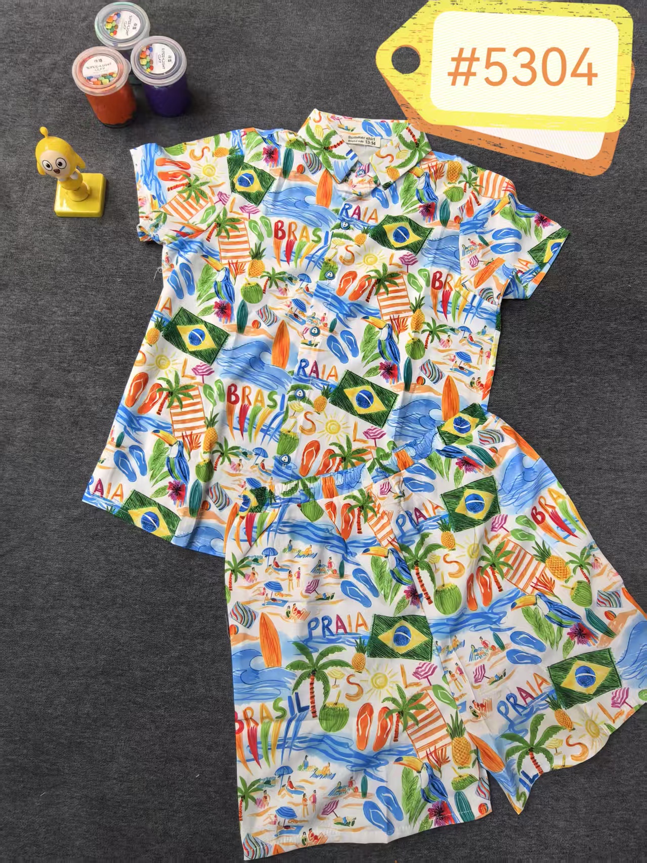 Casual Beach Matching Set