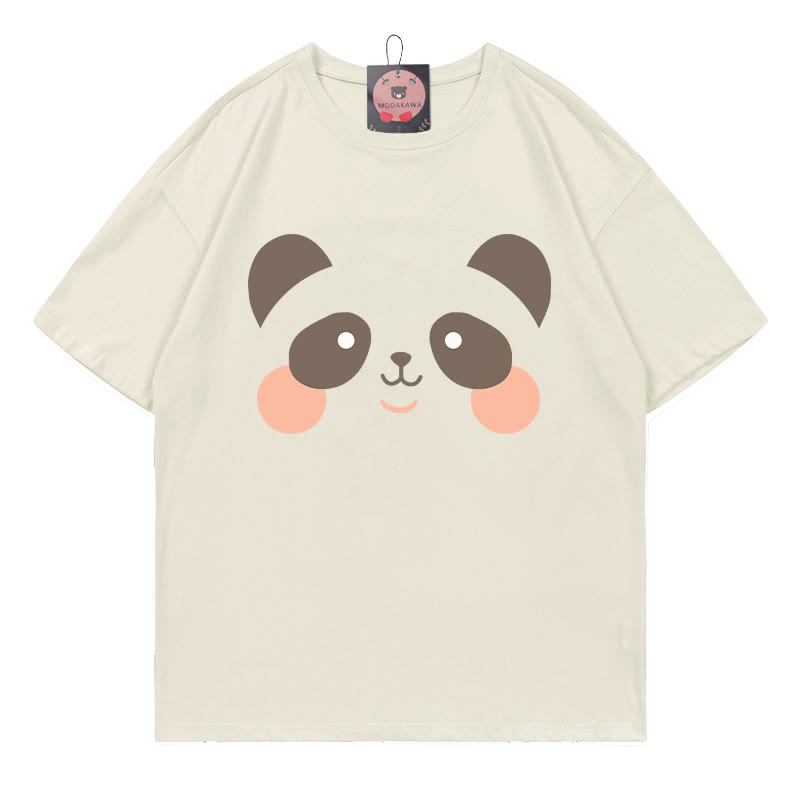 クマプリントTシャツ - Beige - 5XL - image 4