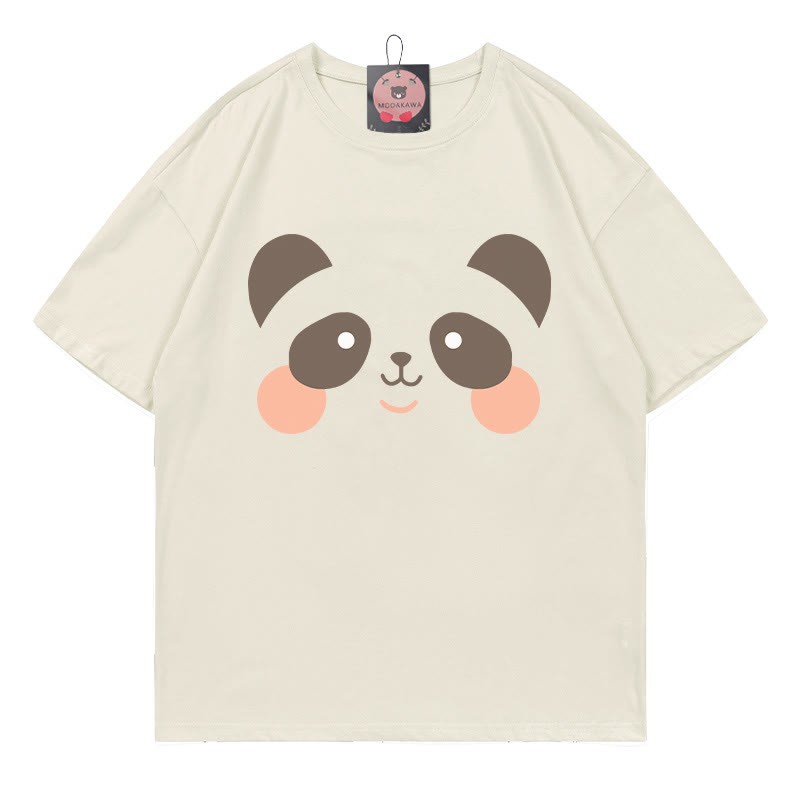 クマプリントTシャツ - Beige - 5XL - image 4