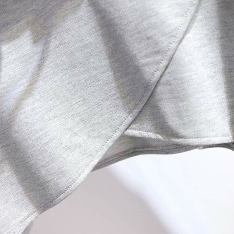 クロスショートパーカー レースアップ イレギュラー スリップドレス マッチングアウトフィット - image 6