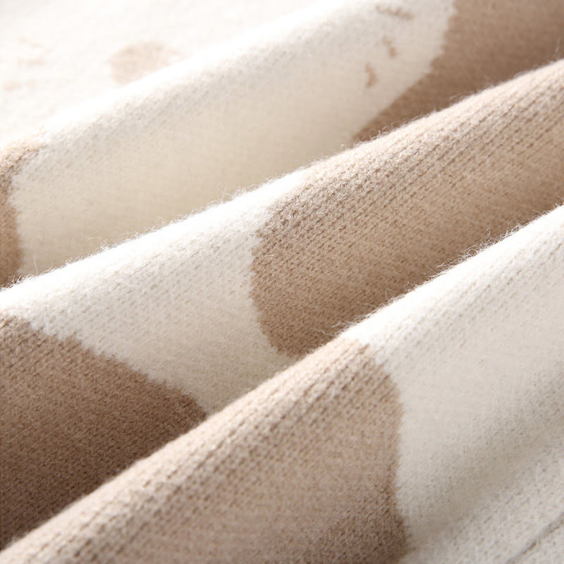 キティニットセーターフラワーカーゴパンツツーピース - image 9