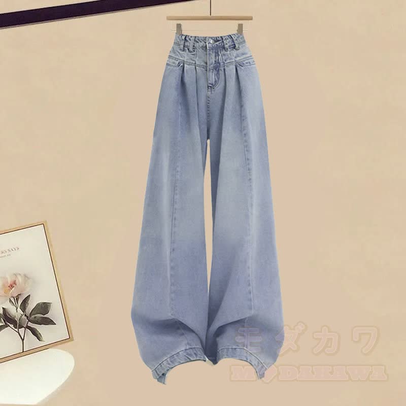 ホルターネックとデニムパンツのマッチングコーデ - パンツ（シングル） - XL - image 3