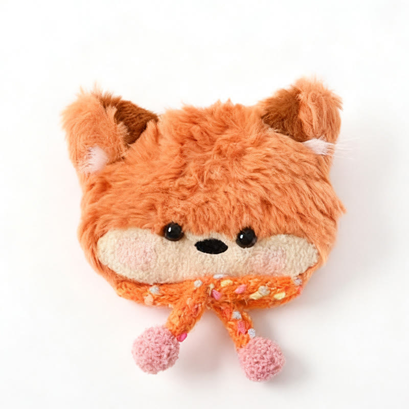 キツネの耳付きぬいぐるみフード付きコート - image 4