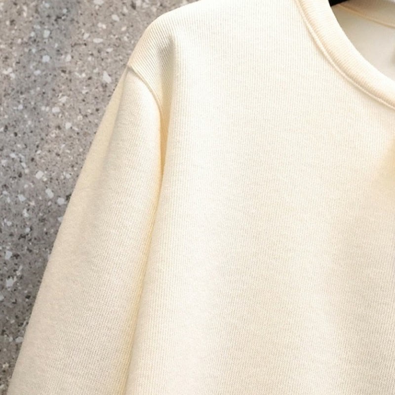 ストライプカラーブロックレースアップトップスとヴィンテージデニムパンツのマッチングアウトフィット - image 7