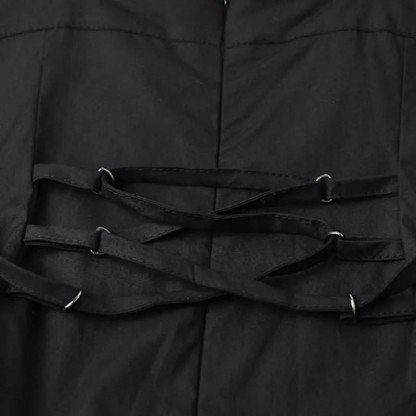 レースアップカバーアップスリップドレスとマッチングアウトフィット - image 8