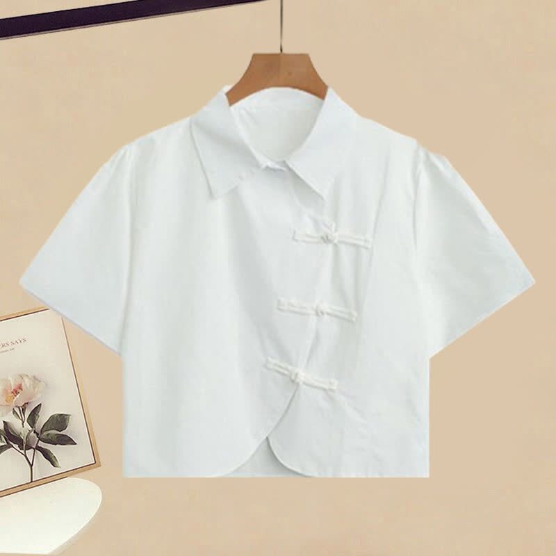 ヴィンテージボタンシャツとウォッシュペイントパンツのマッチングコーデ - Top B - XL - image 5