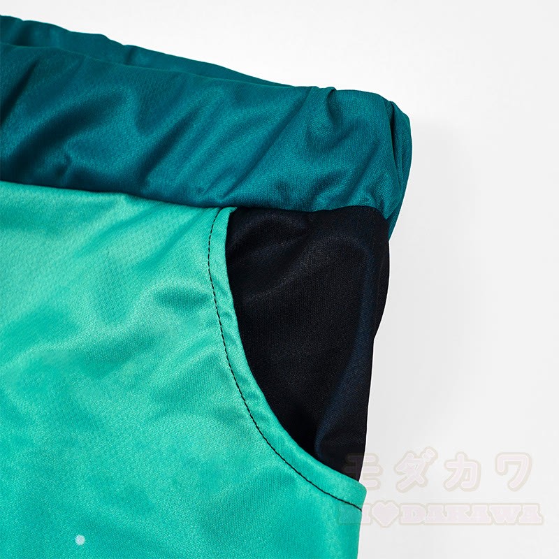 Modakawaグラデーションバタフライプリントカジュアルショートパンツ - image 5