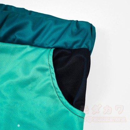 Modakawaグラデーションバタフライプリントカジュアルショートパンツ - image 5