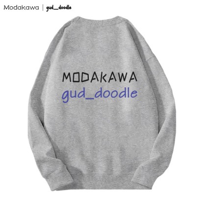 MODAKAWA X gud_doodleキティチキンプリント ラウンドカラー スウェットシャツ - image 2
