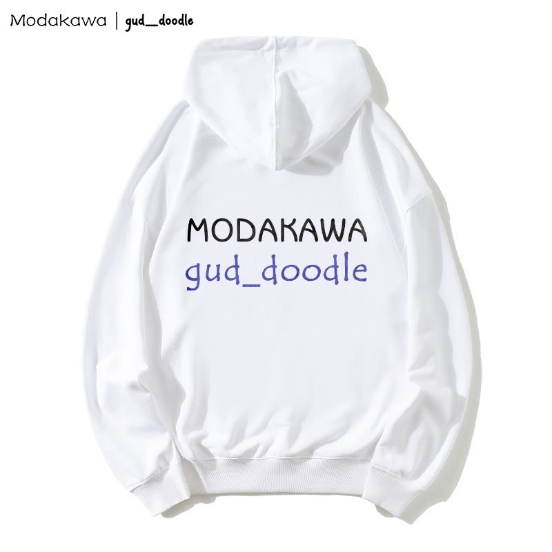 MODAKAWA X gud_doodleスリーピングキティプリント ルーズパーカー - image 2