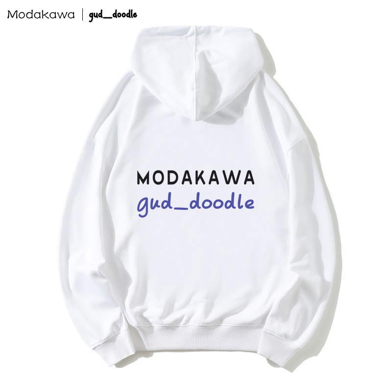 MODAKAWA X gud_doodleキティシャークプリント ルーズパーカー - image 2