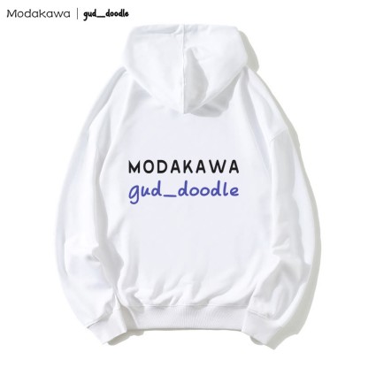 MODAKAWA X gud_doodleキティシャークプリント ルーズパーカー - image 2