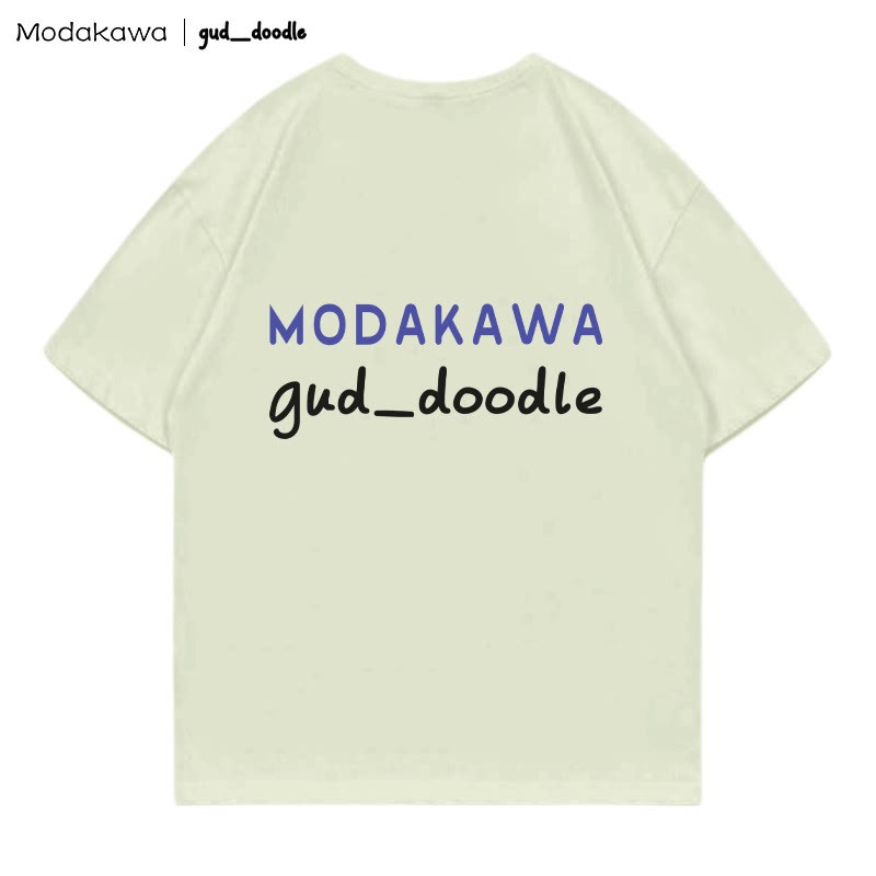 MODAKAWA X gud_doodleキティシャークプリントTシャツ - image 4