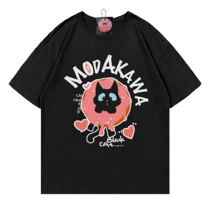 ドーナツキティレタープリントModakawaTシャツ - Black - 5XL - image 2