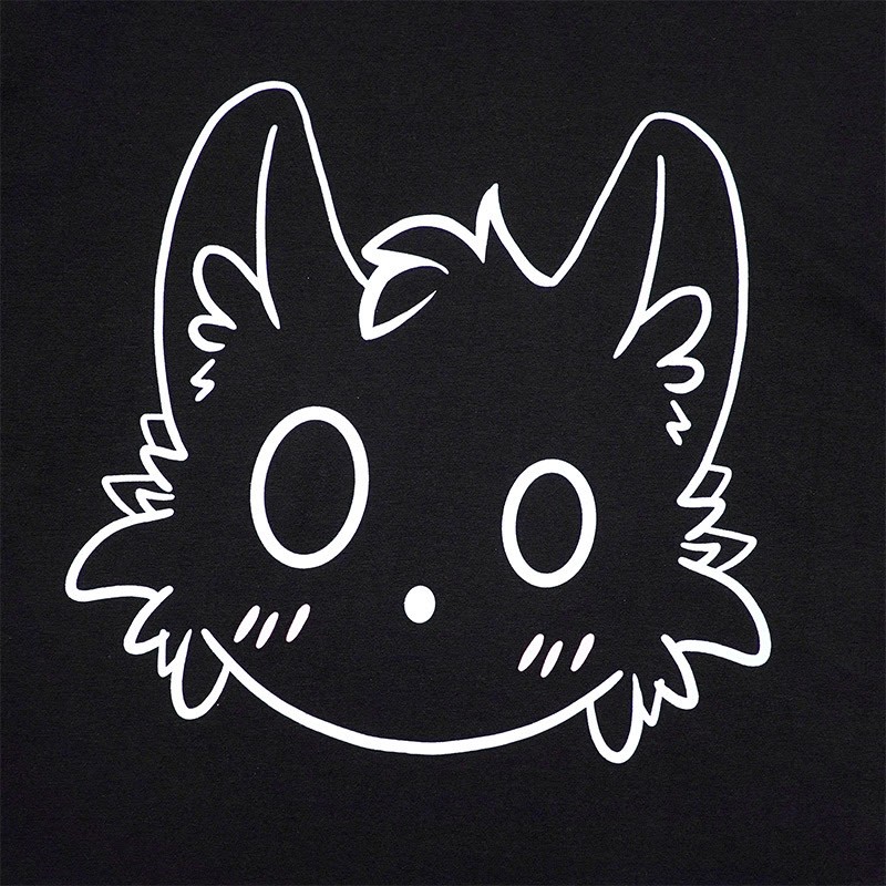 リトルモンスタープリント100%綿ModakawaTシャツ - image 2