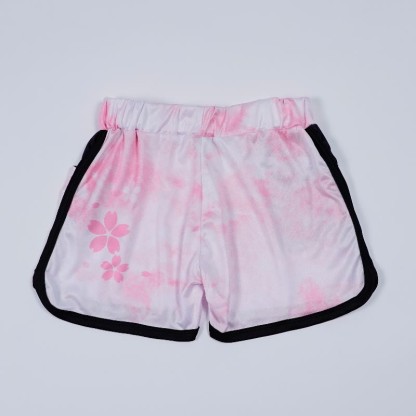  グラデーション桜プリントModakawaショートパンツ - image 3