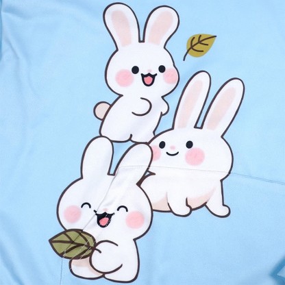 スタックドバニーレタープリントModakawaカワルーズパーカー - image 3