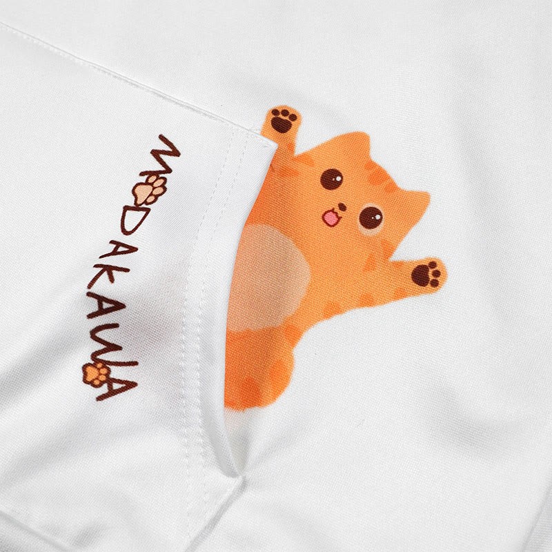 グラデーションキティレタープリントModakawaカワルーズパーカー - image 5