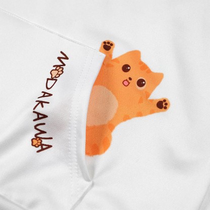 グラデーションキティレタープリントModakawaカワルーズパーカー - image 5