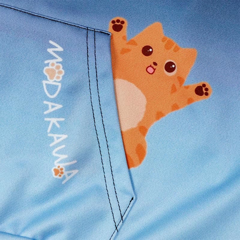 グラデーションキティレタープリントModakawaカワルーズパーカー - image 2