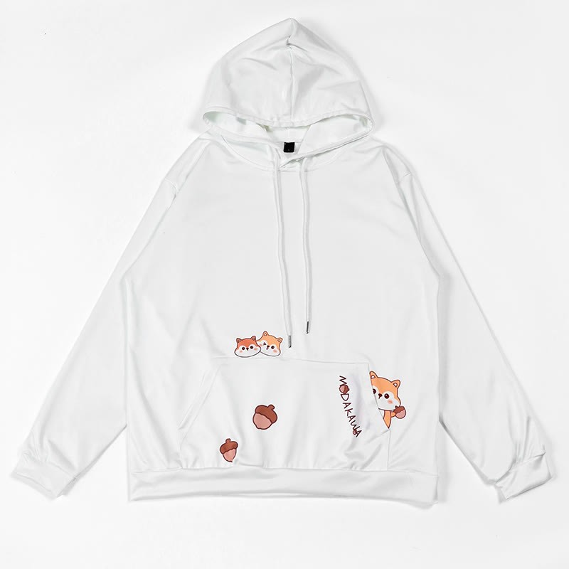 グラデーションリスレタープリントModakawaカワルーズパーカー - image 1