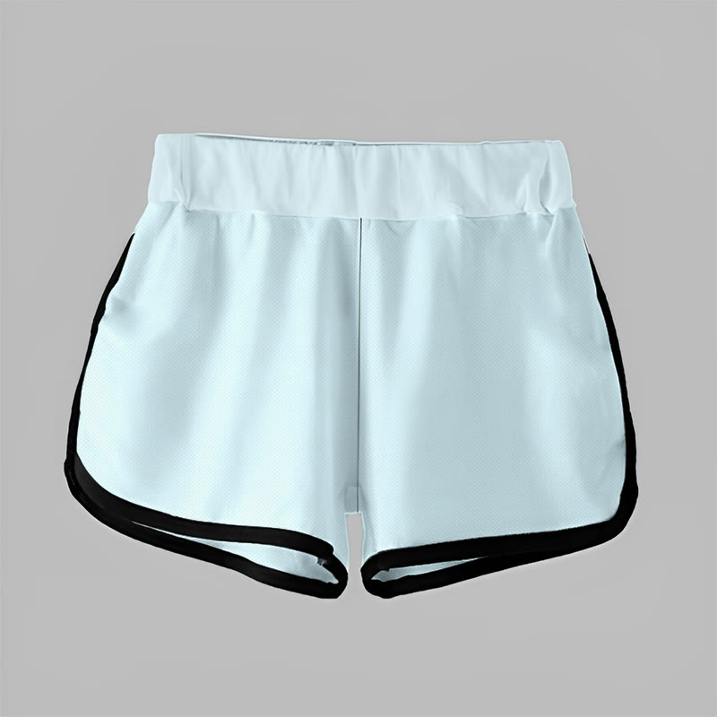 Modakawaクマの文字プリント カジュアルショーツ - image 2