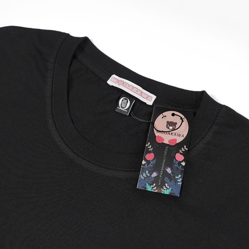 CHERRY TREEプリント100%綿ModakawaTシャツ - image 4