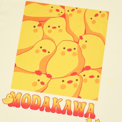 クラウデッド・チックス レタープリントModakawaTシャツ - image 2