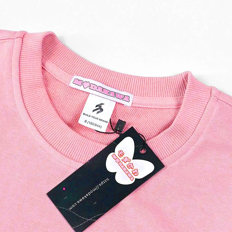 Modakawaキティ パピープリント ラウンドカラー スウェットシャツ - image 7