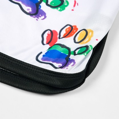 Modakawaレインボースター パウプリント カジュアルショーツ - image 4