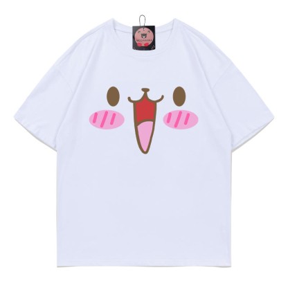 バニープリントTシャツ - White - 5XL - image 1