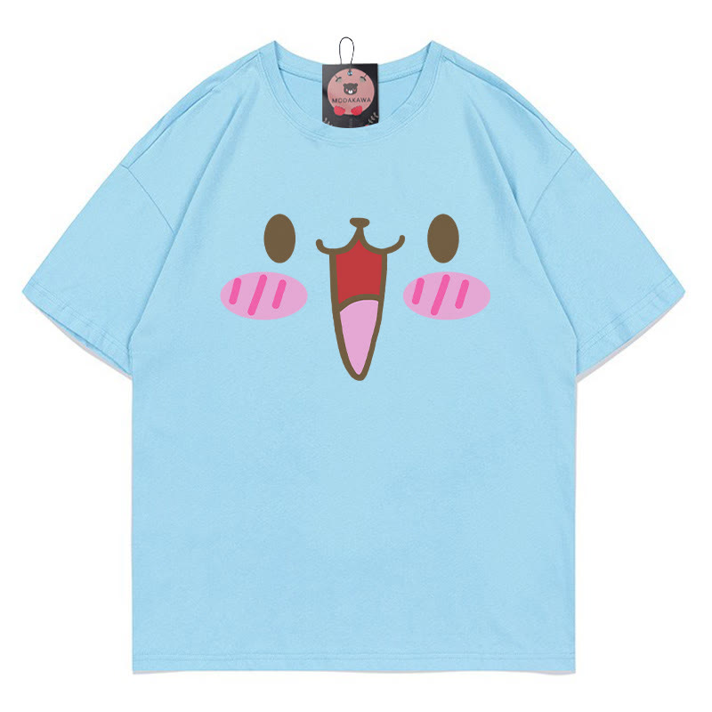 バニープリントTシャツ - Blue - 5XL - image 3