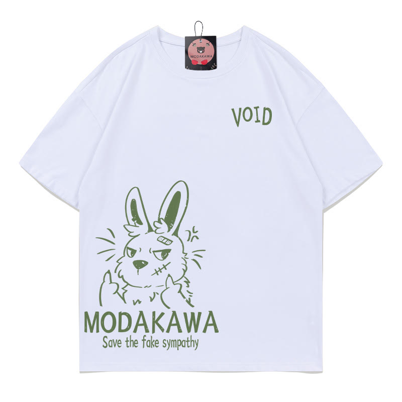 MODAKAWA VOID グランピーバニー グラフィックTシャツ - White - 5XL - image 2