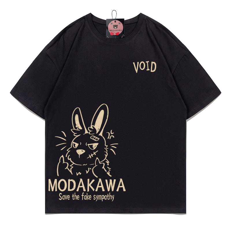MODAKAWA VOID グランピーバニー グラフィックTシャツ - Black - 5XL - image 1