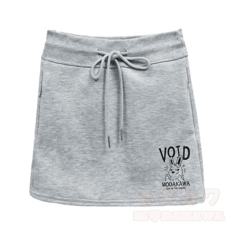 MODAKAWA VOID グランピーバニー グラフィック Aラインスカート - グレー - 2XL - image 1