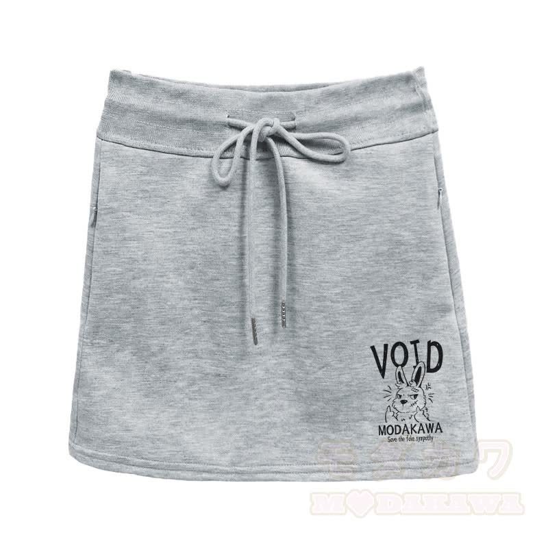 MODAKAWA VOID グランピーバニー グラフィック Aラインスカート - グレー - 2XL - image 1