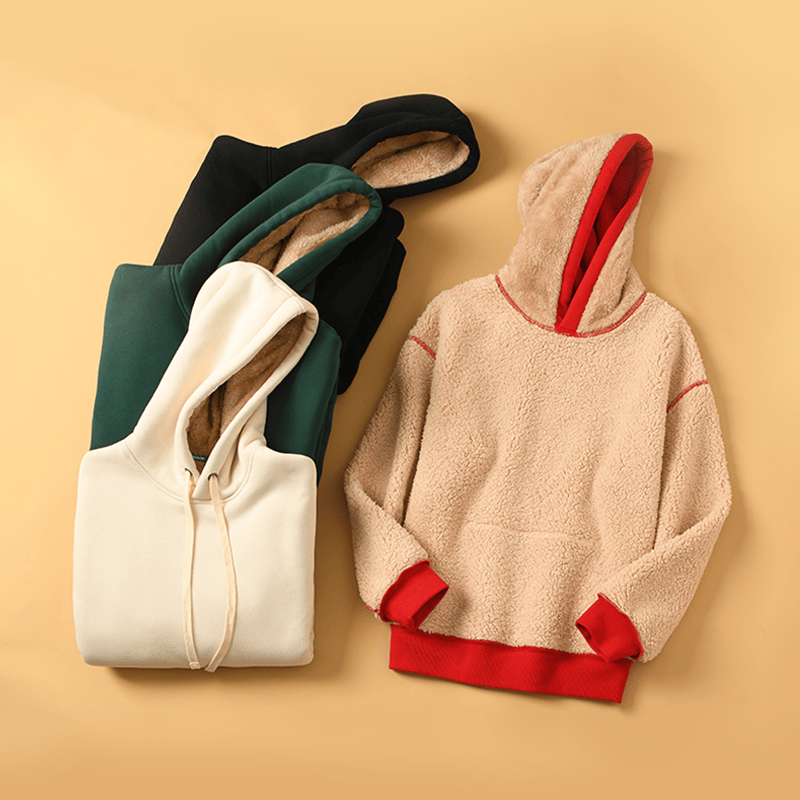 MODAKAWA スモーキングベア グラフィック 厚手裏起毛冬パーカー - image 4