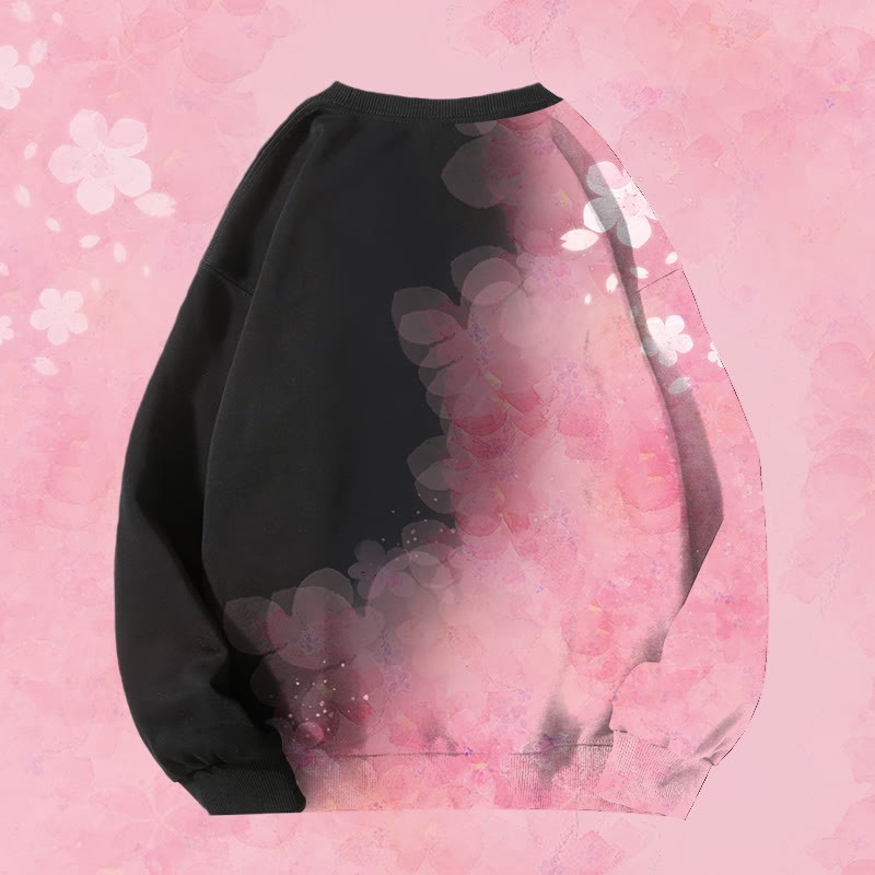 MODAKAWA フラワーグラデーション オールオーバープリント ユニセックス スウェットシャツ - image 2