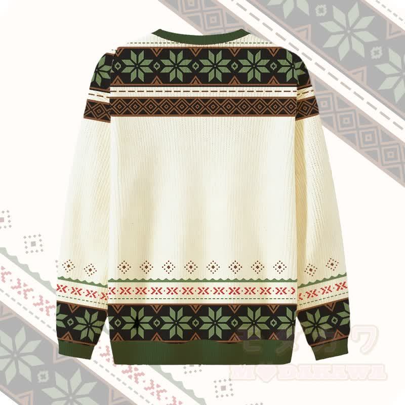 MODAKAWA REMINDER TO LIVE マグショットキャットグラフィックセーター - image 2