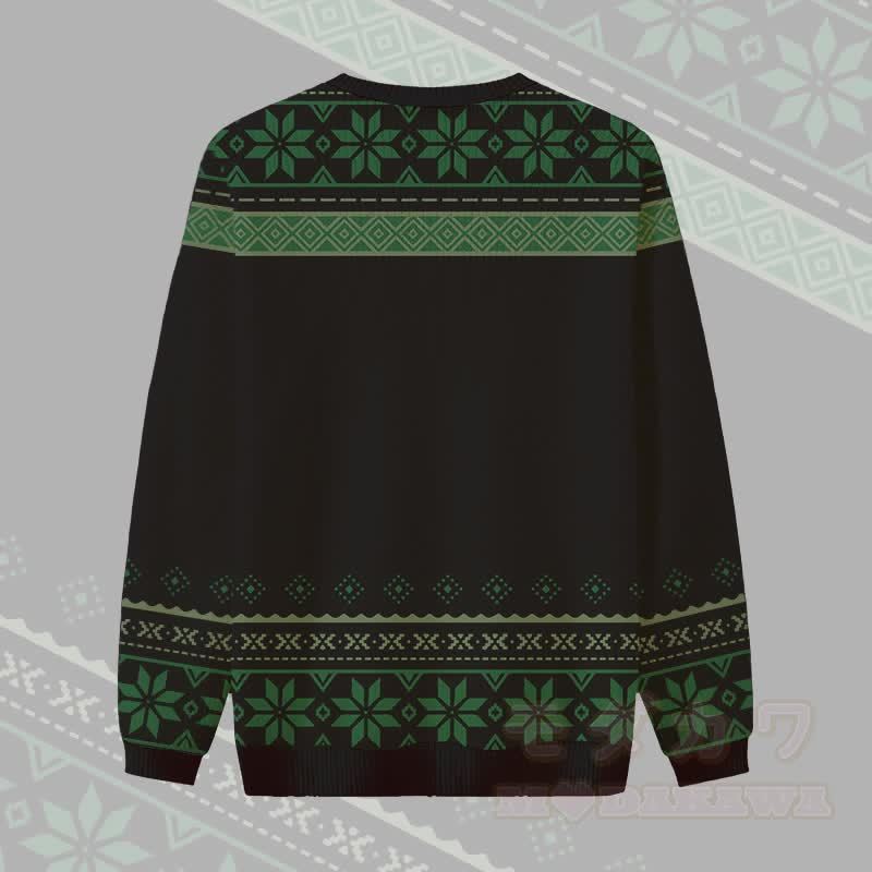 MODAKAWA REMINDER TO LIVE マグショットキャットグラフィックセーター - image 4